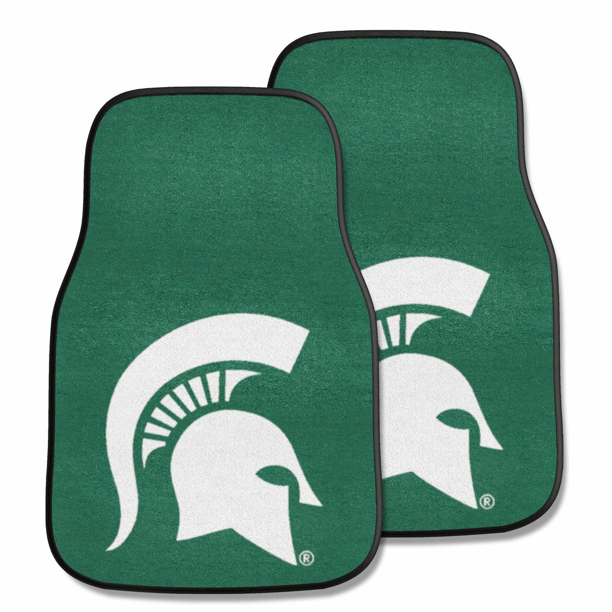 Michigan State University 2-pc Carpet Car Mat Set