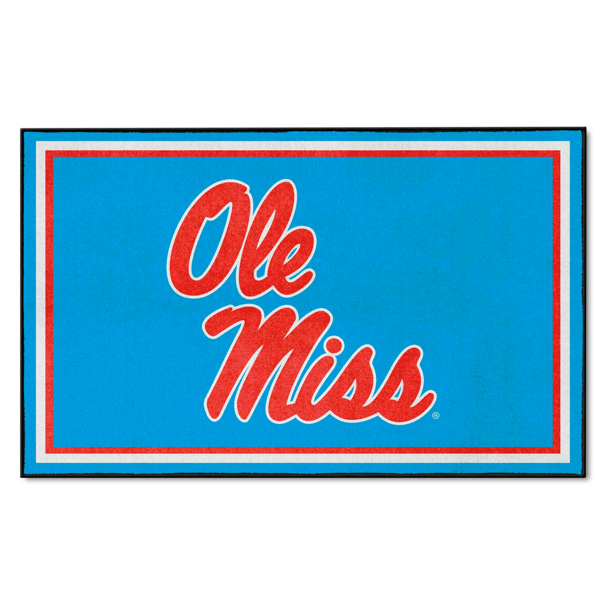 University of Mississippi - Ol 4x6 Rug