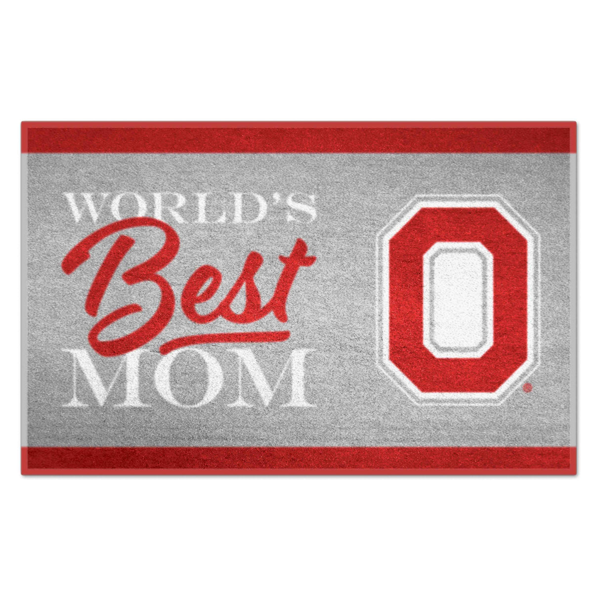 Ohio State University Starter Mat - World's Best Mom