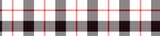 Black and Red Plaid Vinyl Mat