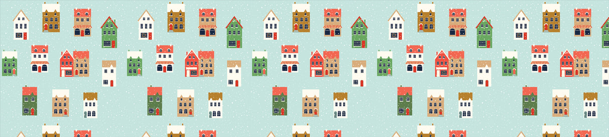 Winter Towns Vinyl Mat