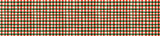 Candy Cane Plaid Vinyl Mat