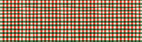 Candy Cane Plaid Vinyl Mat