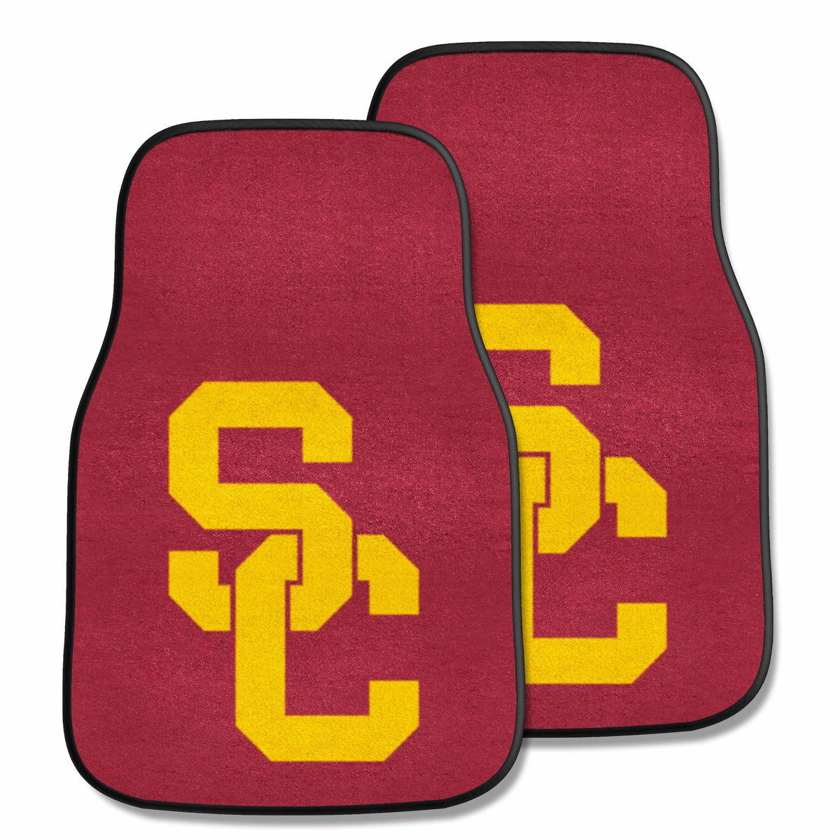 University of Southern Califor 2-pc Carpet Car Mat Set
