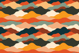 Mountains Vinyl Entry Mat