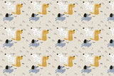Playful Dogs Vinyl Mat
