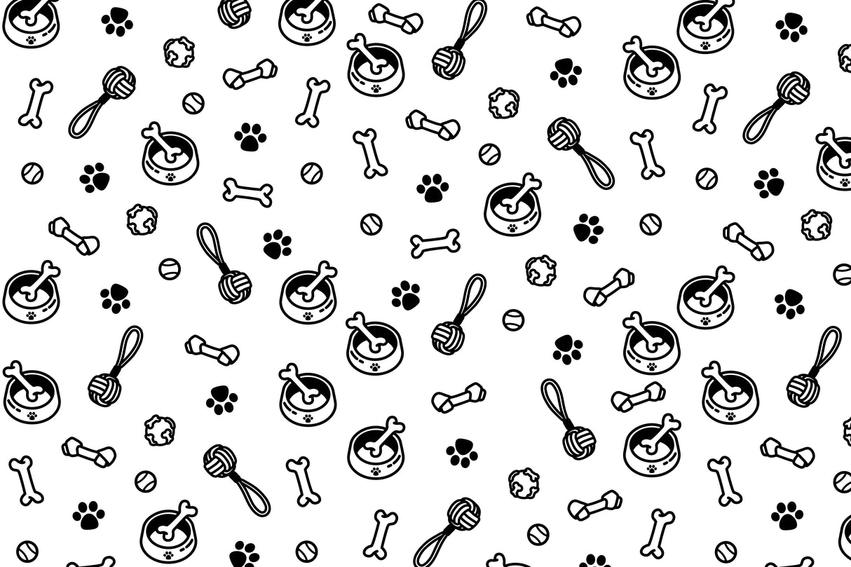 Dog Vinyl Mat