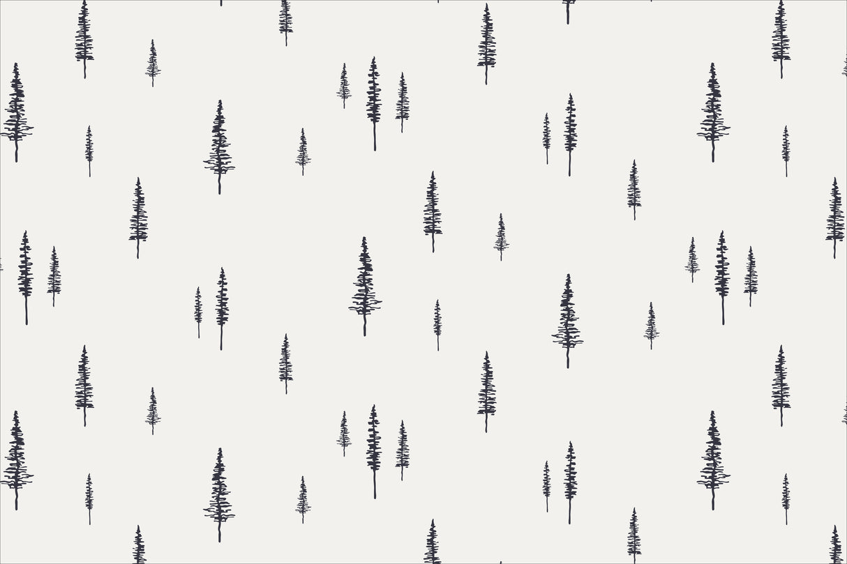 Mid-Century Modern Pines Vinyl Mat