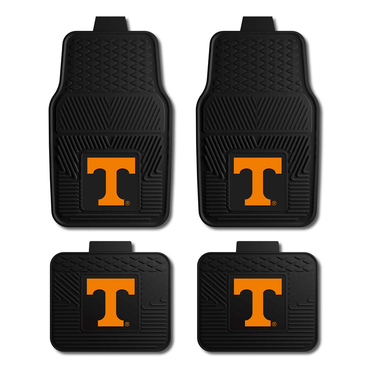 University of Tennessee 4-pc Vinyl Car Mat Set