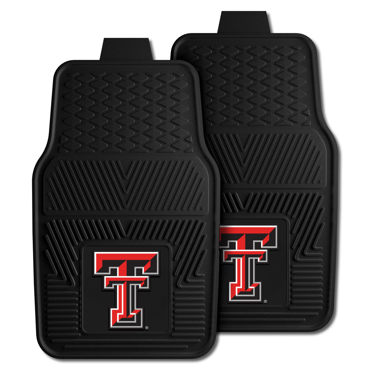 Texas Tech University 2-pc Vinyl Car Mat Set