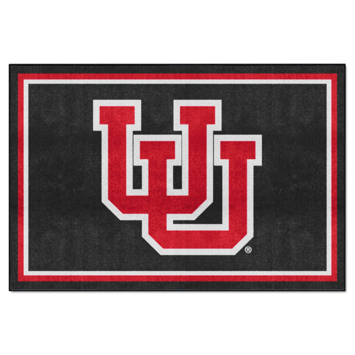 University of Utah 5x8 Rug