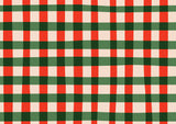 Candy Cane Plaid Memory Foam Bath Mat