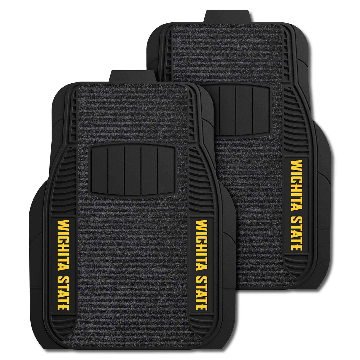 Wichita State University 2-pc Deluxe Car Mat Set