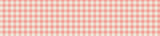 Pink Plaid Vinyl Entry Mat