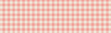 Pink Plaid Vinyl Entry Mat