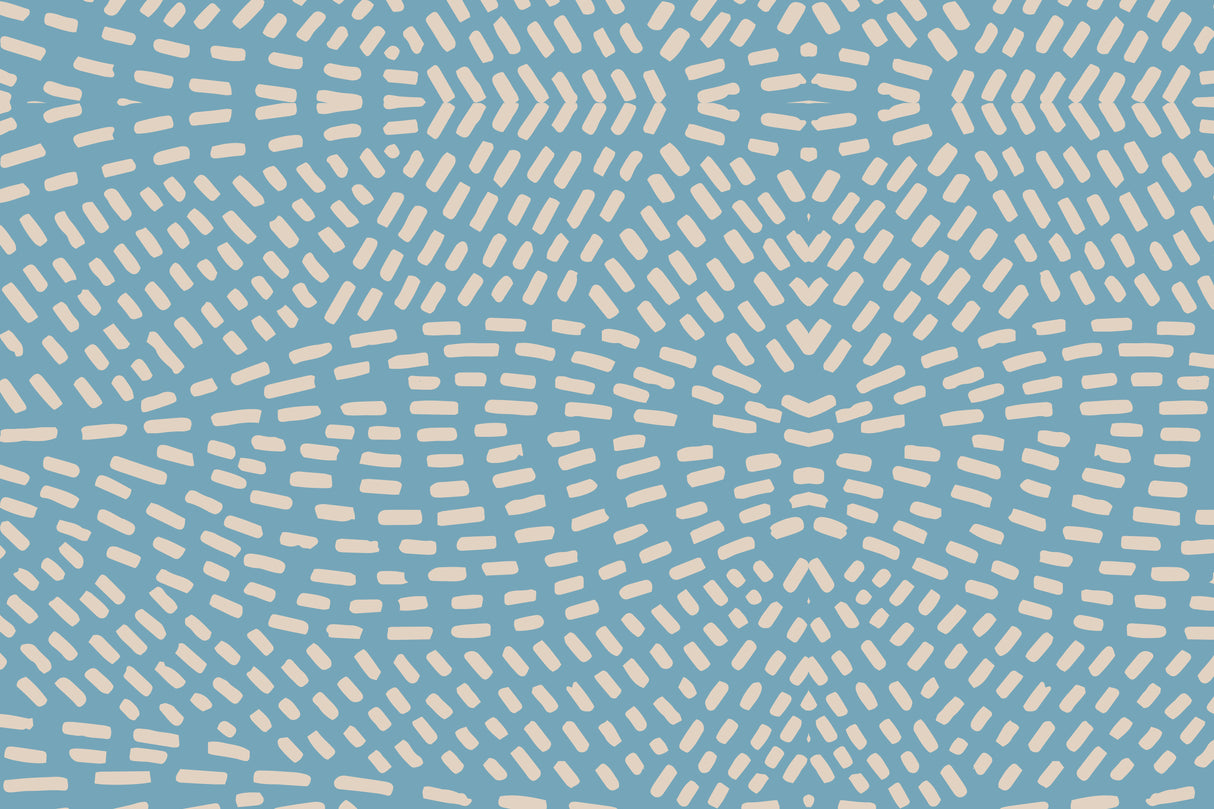 Abstract Strokes Dye Sub Rug