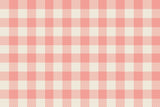 Pink Plaid Vinyl Entry Mat