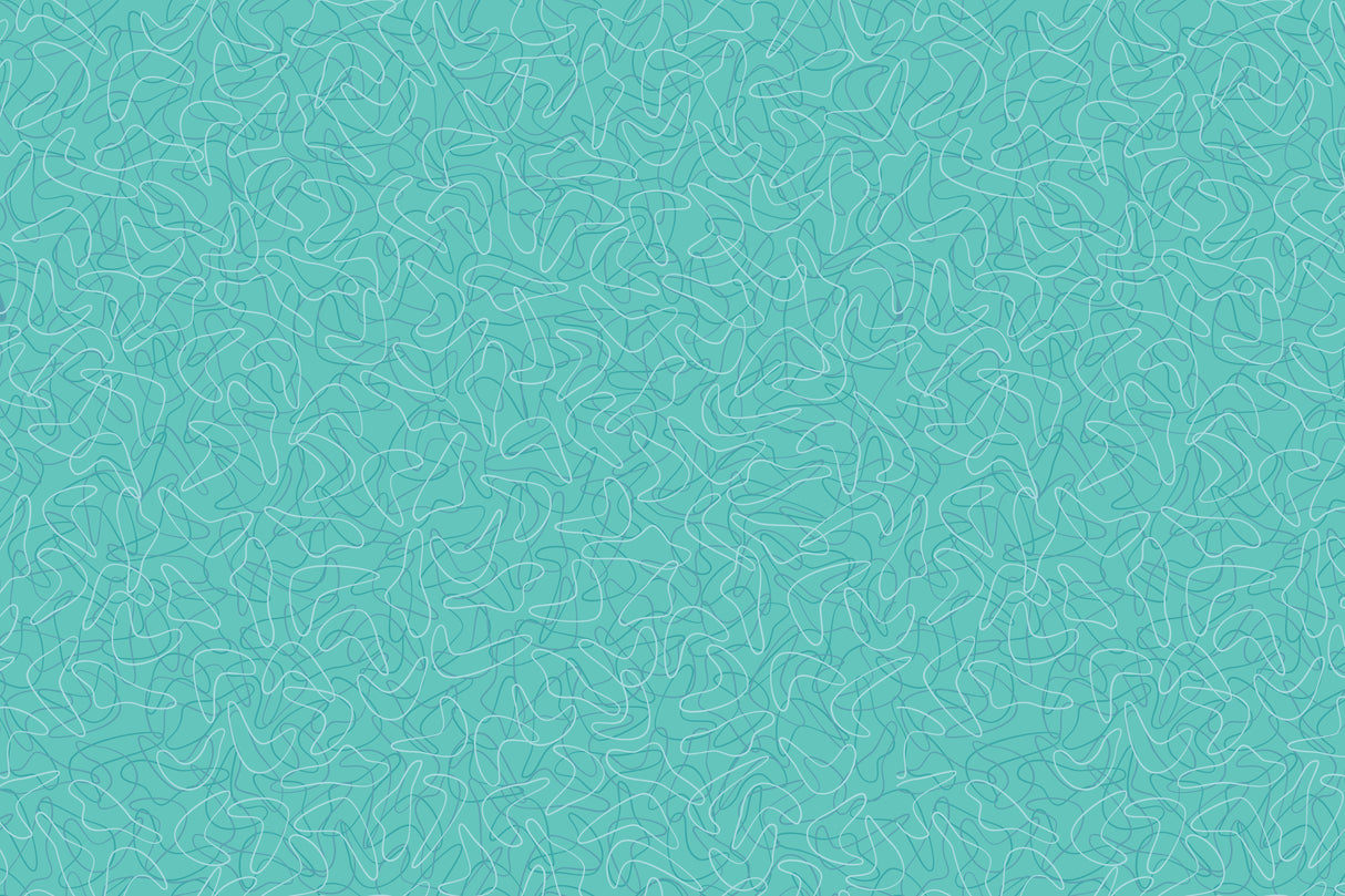Boomerang Blue Vinyl Mat