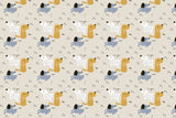 Playful Dogs Vinyl Mat