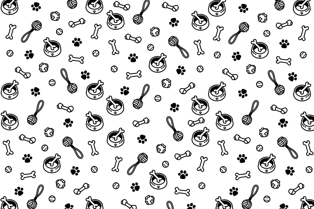 Dog Vinyl Mat