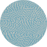 Abstract Strokes Dye Sub Rug