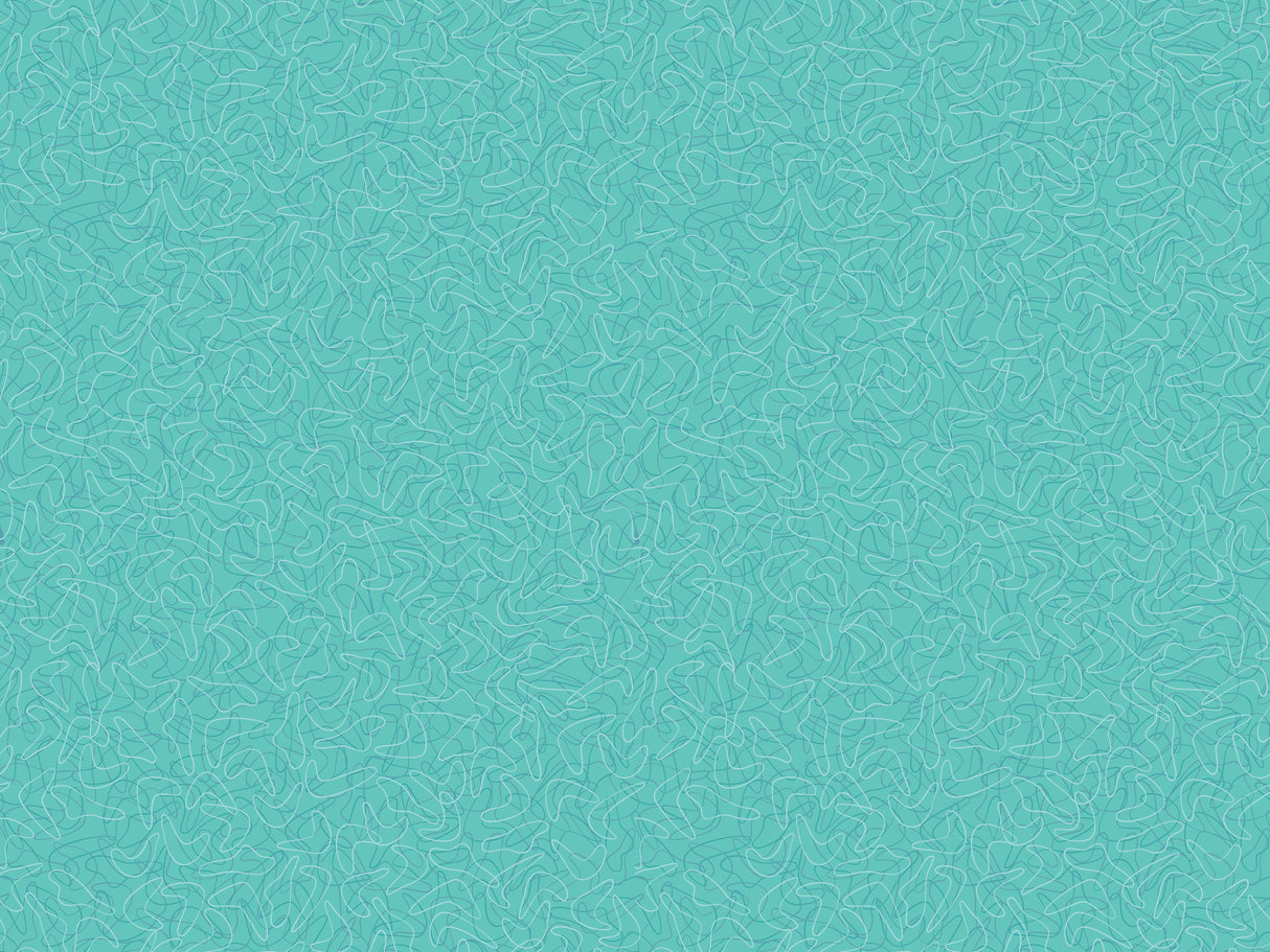 Boomerang Blue Vinyl Mat