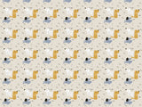 Playful Dogs Vinyl Mat