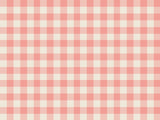 Pink Plaid Vinyl Entry Mat