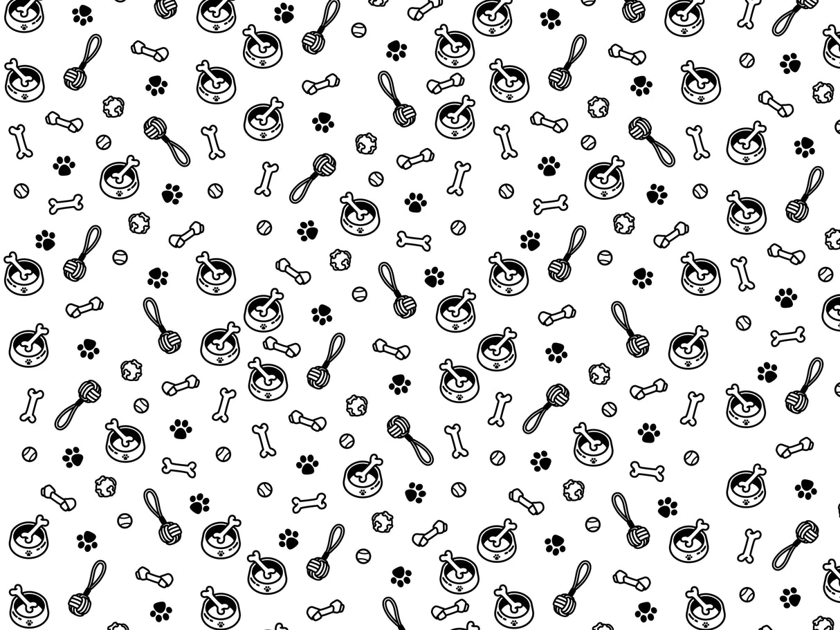 Dog Vinyl Mat