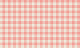 Pink Plaid Vinyl Entry Mat