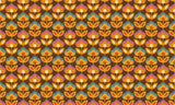 Retro Flower Vinyl Mat