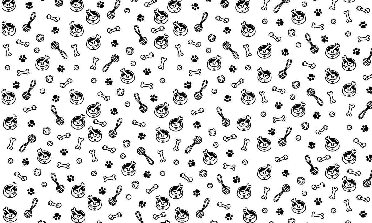 Dog Vinyl Mat