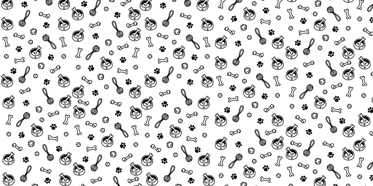 Dog Vinyl Mat