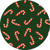 Candy Canes Vinyl Mat