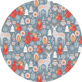 Folklore Animals Vinyl Mat