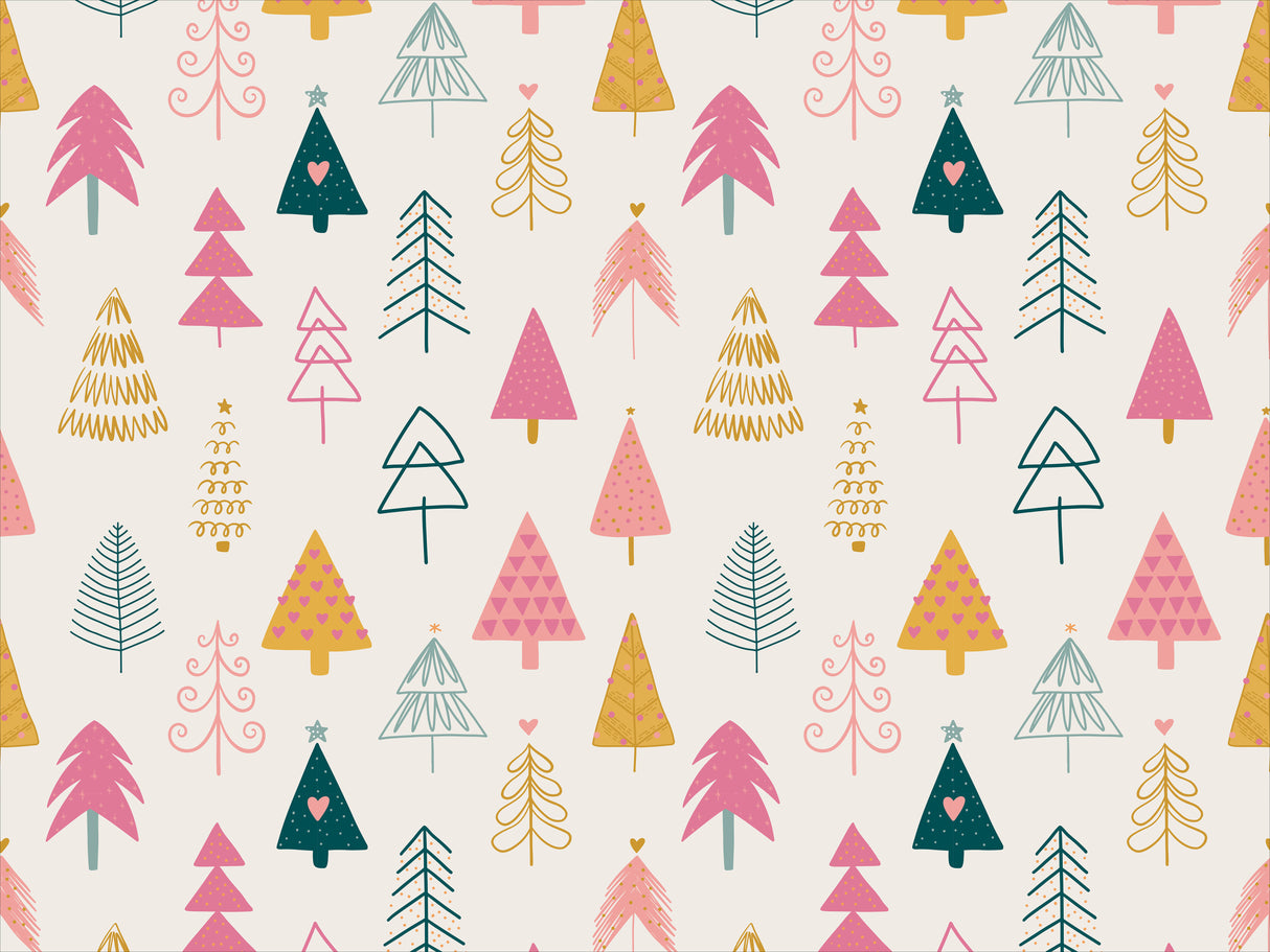 Whimsical Trees Vinyl Mat