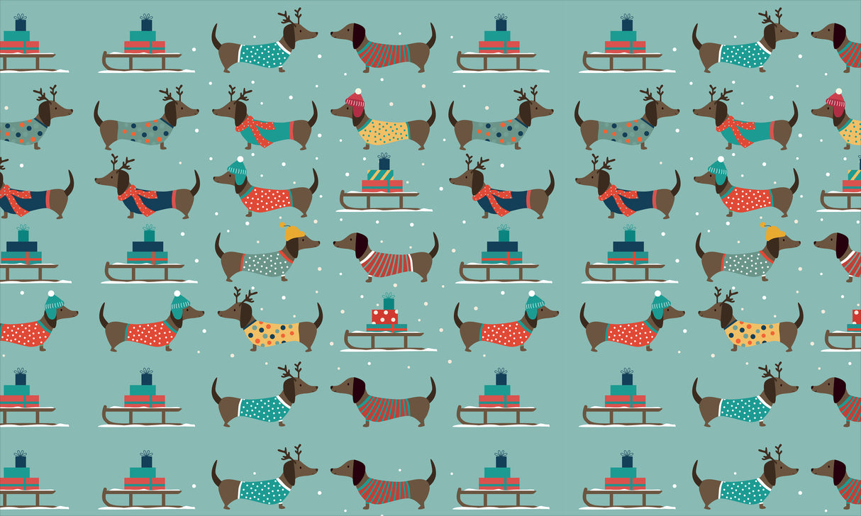 Sledding Dogs Berber Impressions Mat