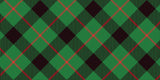 Grinch Plaid Vinyl Mat
