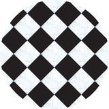 Marble Checkerboard Vinyl Mat