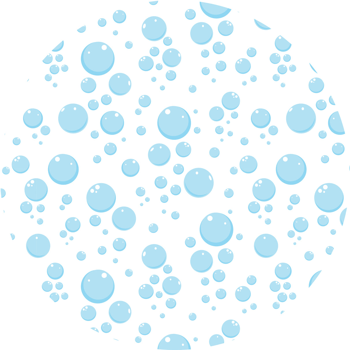 Bubbles Vinyl Mat