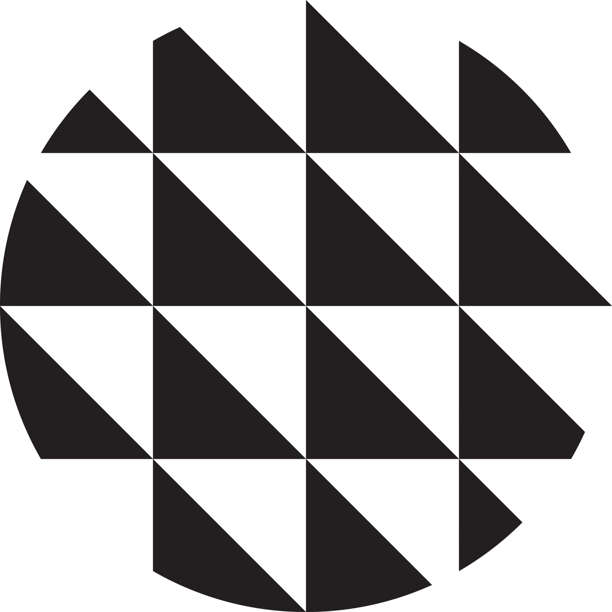 Triangles Dye Sub Rug