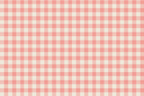 Pink Plaid Vinyl Entry Mat
