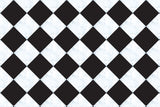 Marble Checkerboard Vinyl Mat