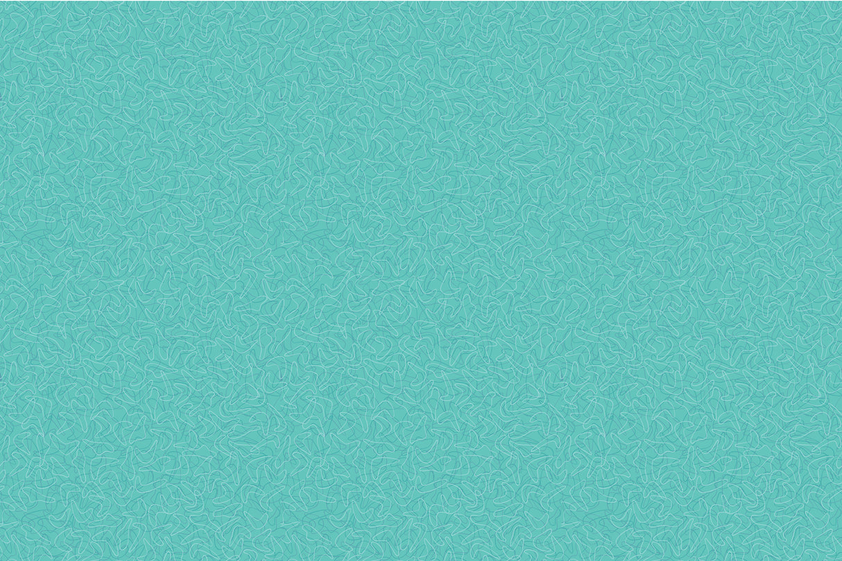 Boomerang Blue Vinyl Mat