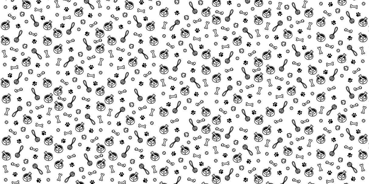 Dog Vinyl Mat