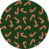 Candy Canes Vinyl Mat