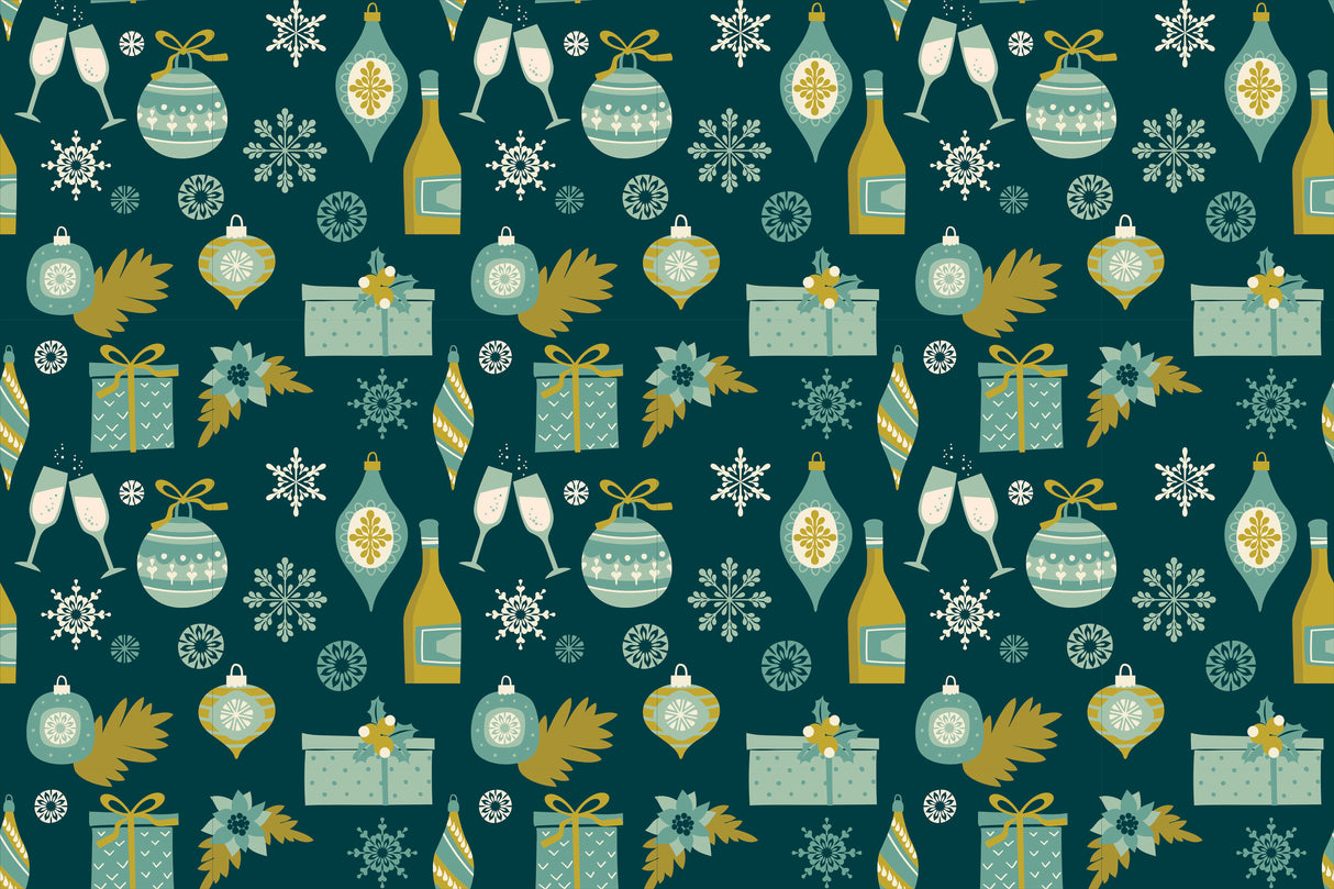 Holiday Cheers Vinyl Mat