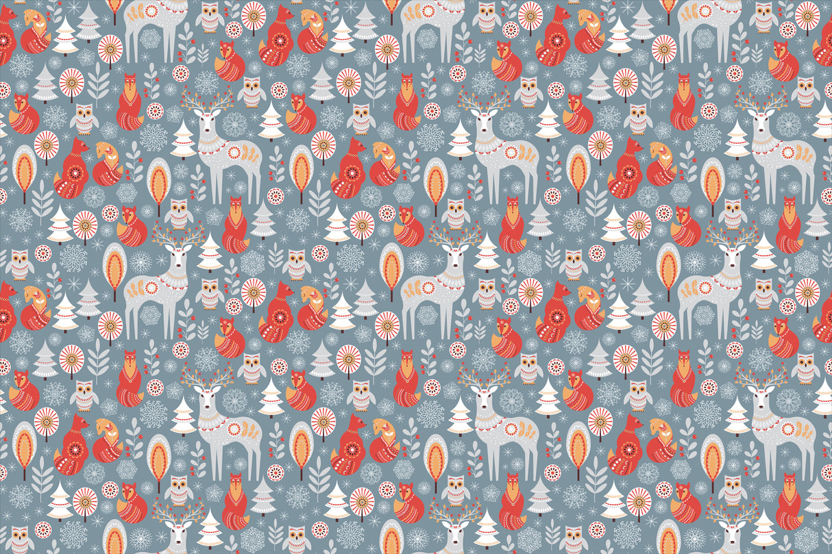 Folklore Animals Vinyl Mat