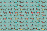 Sledding Dogs Vinyl Mat