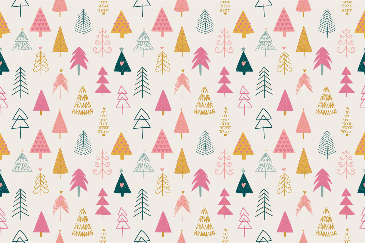 Whimsical Trees Vinyl Mat